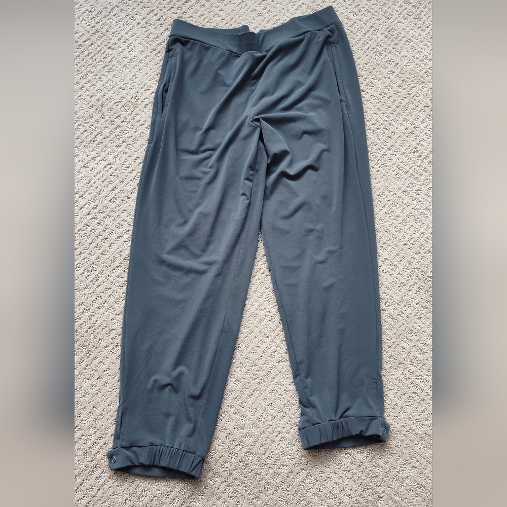 Susan Graver Gray Pull On Pants